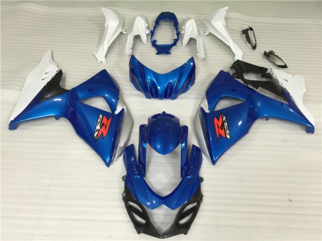 Kit Carénages Motos & Plastique Suzuki GSXR 1000 K9 2009-2016 - Bleu Blanc Kit Carénages Motos & Plastique Suzuki GSXR 1000 K9 2009-2016 - Bleu Blanc