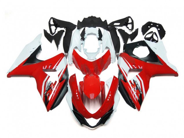 Carénage Moto Suzuki GSXR 1000 K9 2009-2016 - Rouge Blanc Noir Carénage Moto Suzuki GSXR 1000 K9 2009-2016 - Rouge Blanc Noir