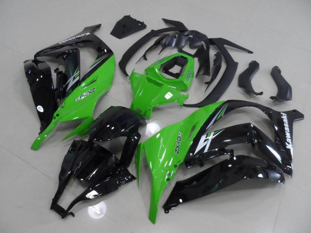 Carénage Moto ZX10R 2011-2015 - Vert et Noir Carénage Moto ZX10R 2011-2015 - Vert et Noir