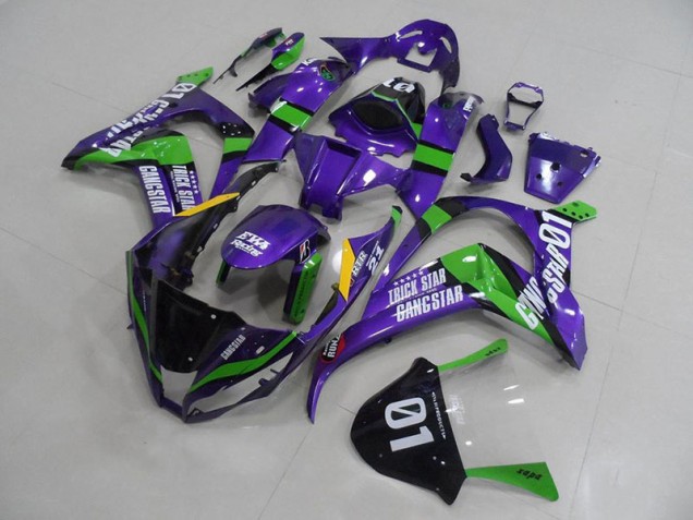 Carénage Moto ZX10R 2011-2015 - Violet Eva Carénage Moto ZX10R 2011-2015 - Violet Eva
