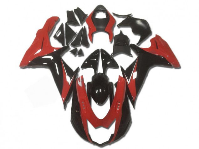 Carénages Moto Suzuki GSXR 600 / 750 K11 2011-2024 - Rouge Noir Carénages Moto Suzuki GSXR 600 / 750 K11 2011-2024 - Rouge Noir