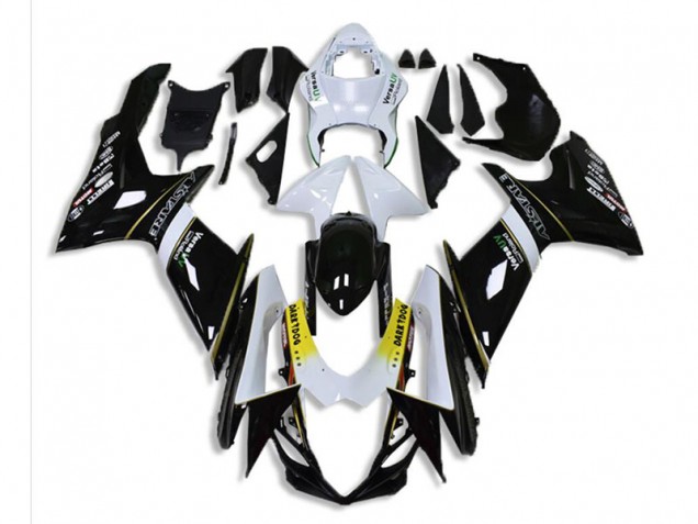 Carénage Moto Suzuki GSXR 600 / 750 K11 2011-2024 - Noir Blanc Carénage Moto Suzuki GSXR 600 / 750 K11 2011-2024 - Noir Blanc