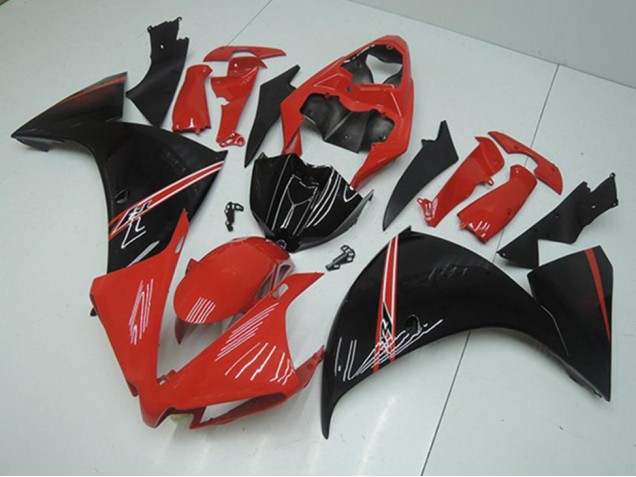 Carénage Moto Yamaha R1 2012-2014 - Rouge Noir Carénage Moto Yamaha R1 2012-2014 - Rouge Noir