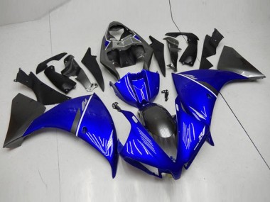 Carénage Moto Yamaha R1 2012-2014 - Noir Bleu