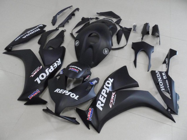 Carénage Moto Honda CBR 1000 RR 2012-2016 - Noir Mat Repsol Carénage Moto Honda CBR 1000 RR 2012-2016 - Noir Mat Repsol