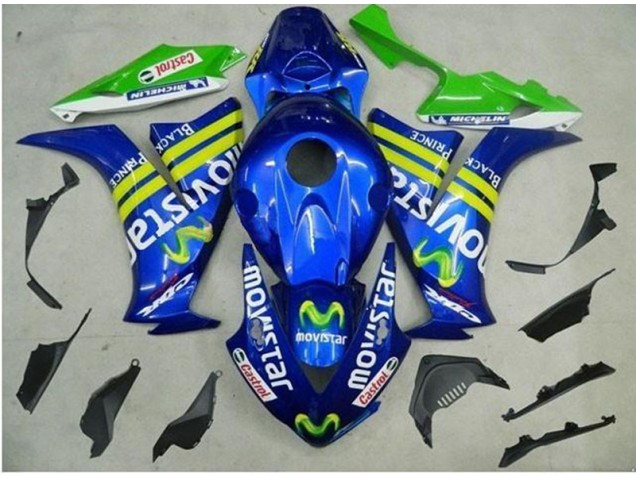 Carénage Moto Honda CBR 1000 RR 2012-2016 - Movistar Carénage Moto Honda CBR 1000 RR 2012-2016 - Movistar