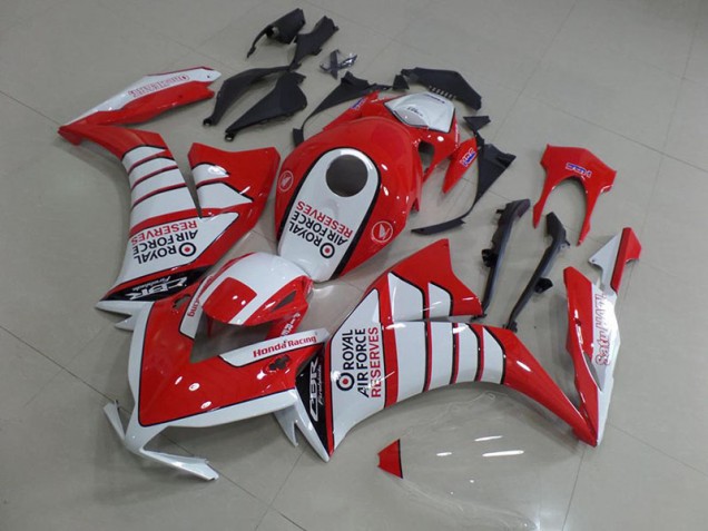 Carénage Moto Honda CBR 1000 RR 2012-2016 - Rouge avec Blanc Wing Carénage Moto Honda CBR 1000 RR 2012-2016 - Rouge avec Blanc Wing