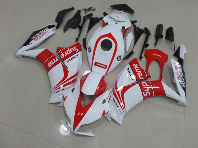 Carénage Moto Honda CBR 1000 RR 2012-2016 - Rouge et Blanc Supreme