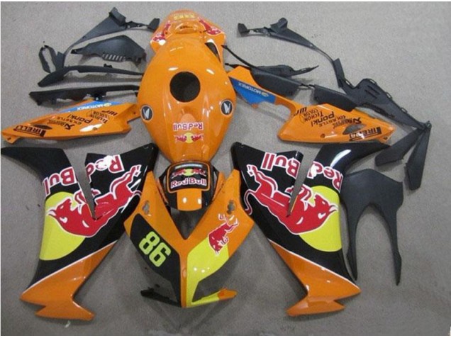 Carénage Moto Honda CBR 1000 RR 2012-2016 - Red Bull 86