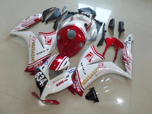 Carénage Moto Honda CBR 1000 RR 2012-2016 - Rouge Musashi Carénage Moto Honda CBR 1000 RR 2012-2016 - Rouge Musashi