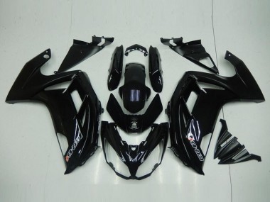 Carénage Moto EX650 2012-2016 - Noir Brillant