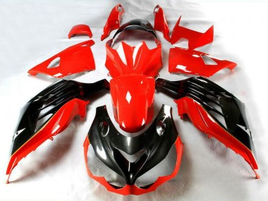 Carénage Moto ZX14R ZZR 1400 2012-2021 - Rouge