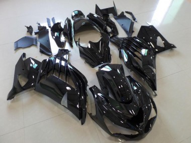 Carénage Moto ZX14R ZZR 1400 2012-2021 - Noir Brillant