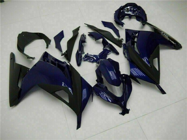 Carénage Moto EX300 2013-2016 - Bleu Noir Carénage Moto EX300 2013-2016 - Bleu Noir