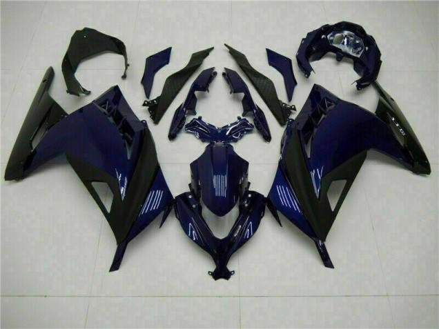 Carénage Moto EX300 2013-2016 - Bleu Noir Carénage Moto EX300 2013-2016 - Bleu Noir