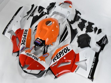 Carénage Moto Honda CBR 600 RR 2013-2023 - Rouge Blanc Orange Repsol