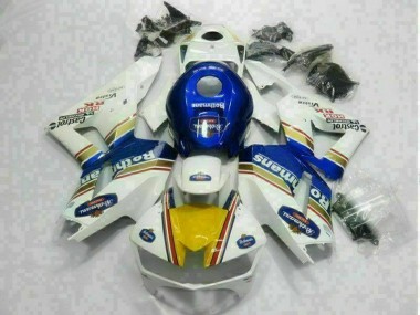 Carénage Moto Honda CBR 600 RR 2013-2023 - Blanc Bleu