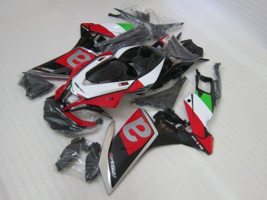 Carrosserie Moto Aprilia RSV4 2009-2015 - Noir Rouge