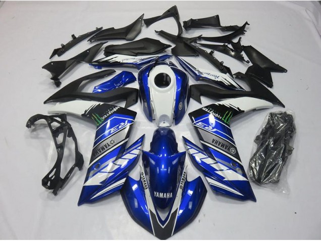 Carénage Moto Yamaha R3 2015-2022 - Monster Bleu Carénage Moto Yamaha R3 2015-2022 - Monster Bleu
