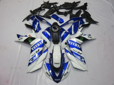 Carénage Moto Yamaha R3 2015-2022 - Blanc Monster