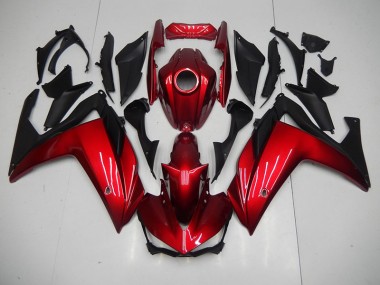 Carénage Moto Yamaha R3 2015-2022 - Rouge Noir