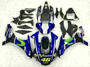 Carénage Moto Yamaha R1 2015-2019 - Bleu