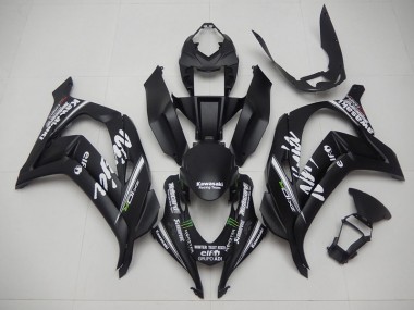 Carénage Moto ZX10R 2016-2019 - Noir Courses Ninja