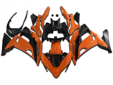 Carénage Moto EX650 2017-2019 - Orange Noir