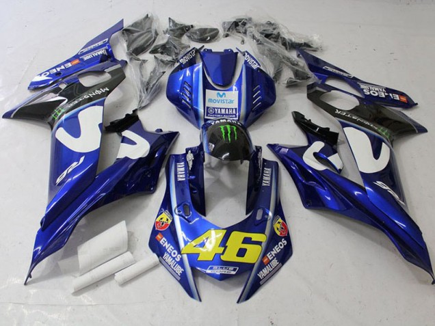 Carénage Moto Yamaha R6 2017-2023 - Rossi Carénage Moto Yamaha R6 2017-2023 - Rossi